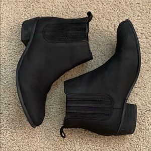 Steve Madden Black Booties